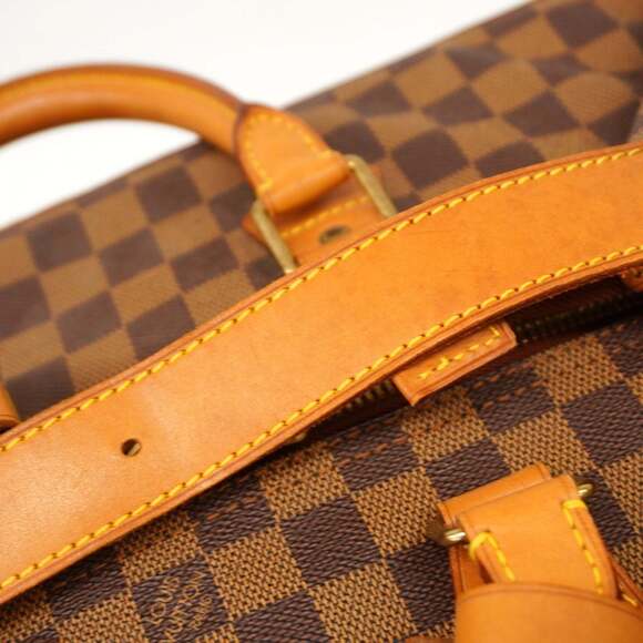 LOUIS VUITTON Brown Damier Boston Bag - Picture 13 of 14